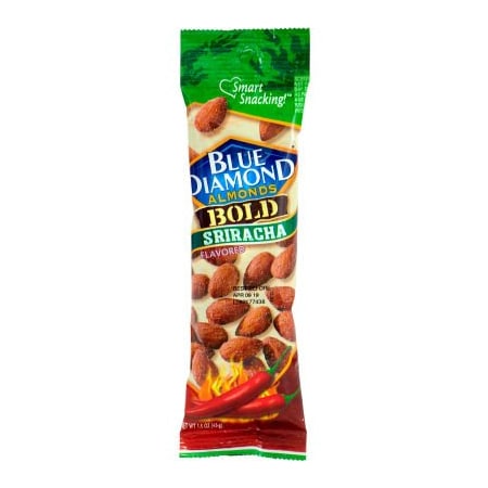 Green Rabbit Holdings BLUE DIAMOND Almonds Bold Sriracha, 1.5 oz, 12 Count 20902633